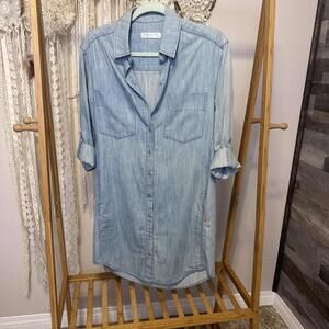 Seafolly Australia Denim Beach Dress Sz XS